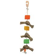 BRINQUEDO NATURAL EM CORDA/SISAL 38CM